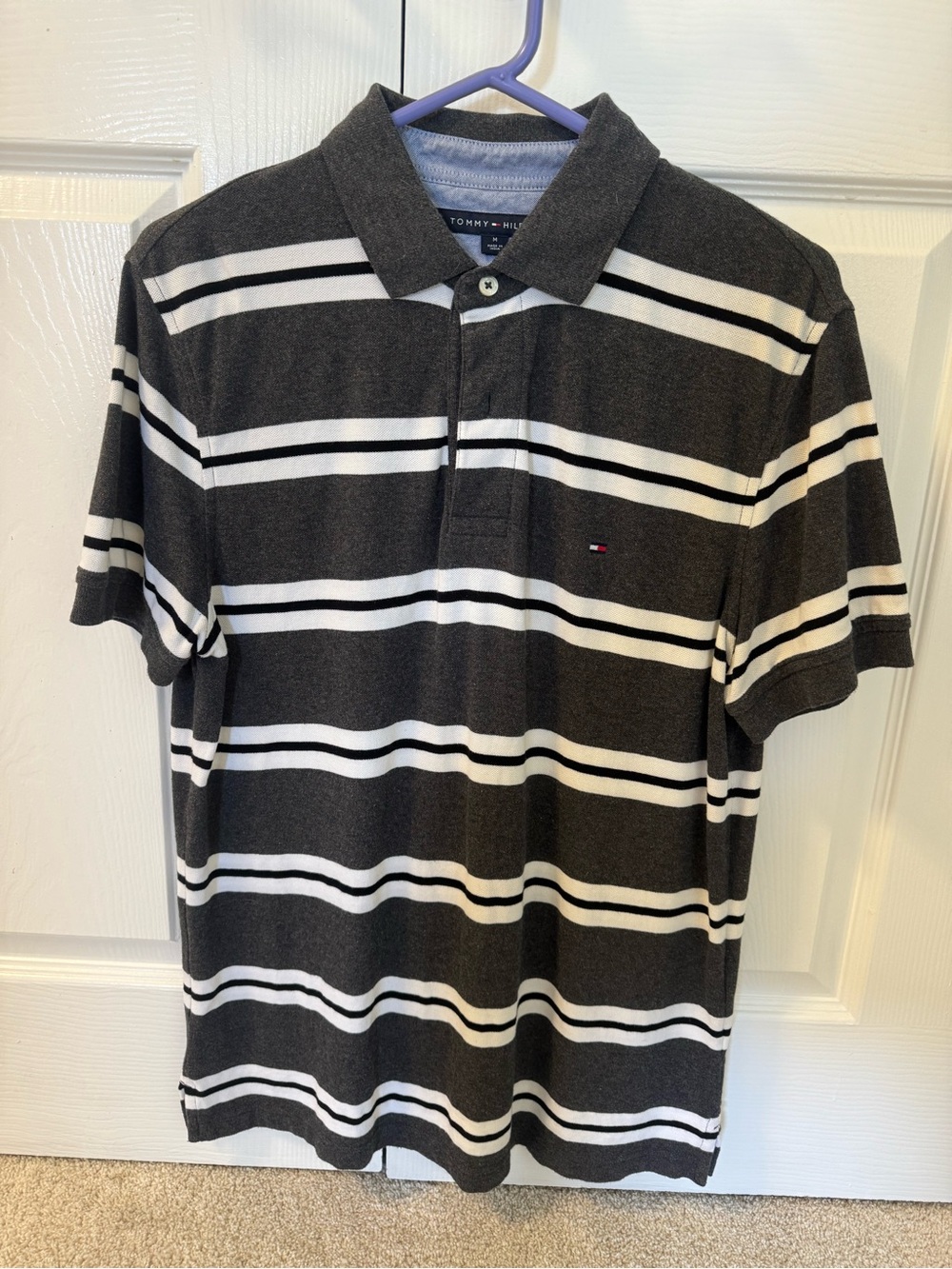 Tommy Hilfiger Polo Shirt Men’s Medium Short Sleeve